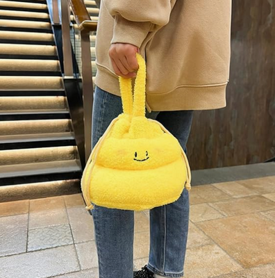 Stuffed Handbag (Golden)